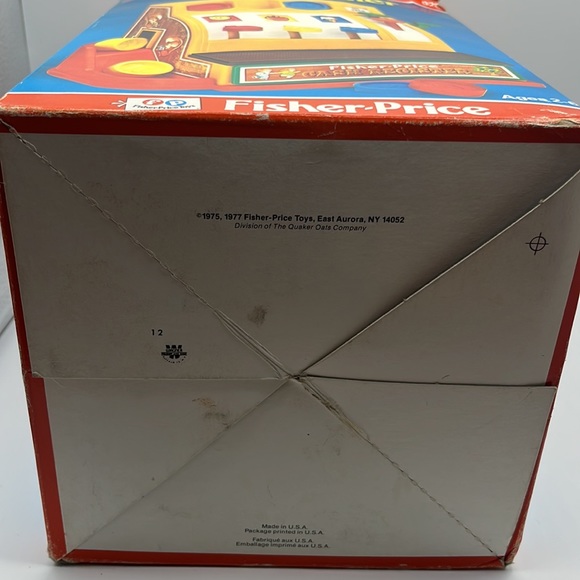 Pristine condition- 1975 Fisher Price Cash Register ORIGINAL BOX - Picture 11 of 11